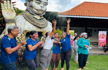 Holi at Semesta Yoga Nusantara Sukawati